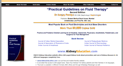 Desktop Screenshot of fluidtherapyindia.com